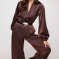 Fifteen Twenty - Skyler V-neck Relaxed Jumpsuit