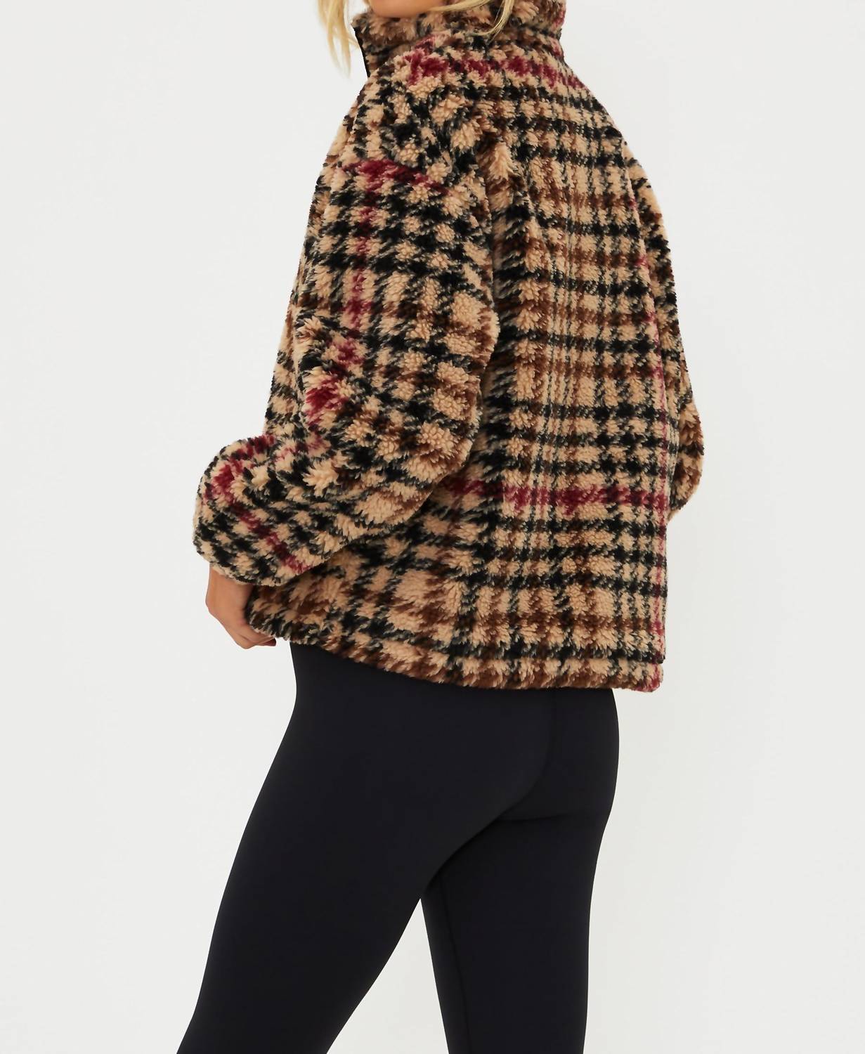 Beach Riot - Leona Fleece Half Zip Sweatshirt