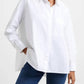 French Connection - Camisa Boyfriend de Poplin Rhodes