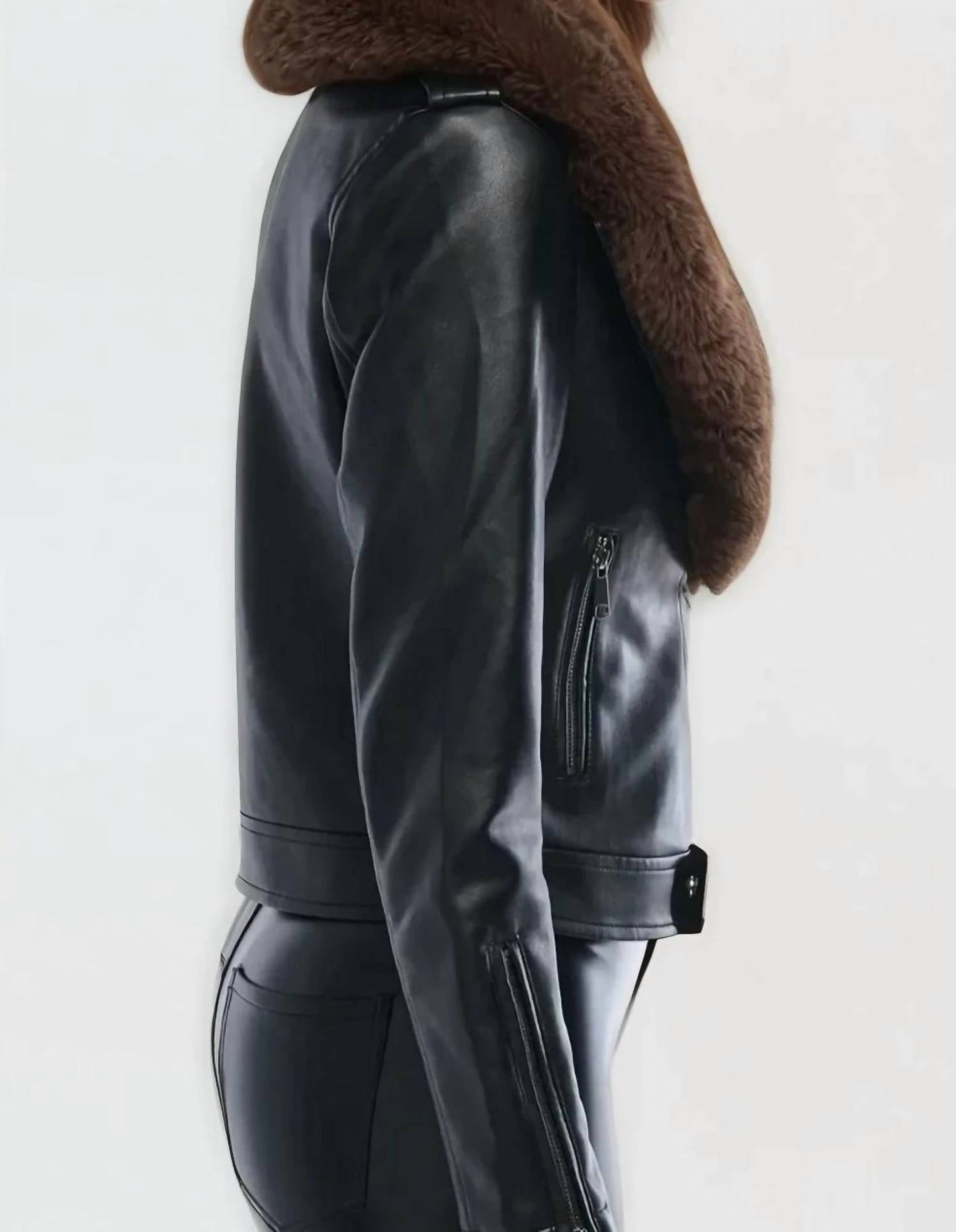 Azalea Wang - Aussy Moto Coat