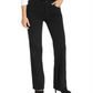 Jeans Barbara Boot Cut com botões frontais NYDJ, preto, tamanho 16