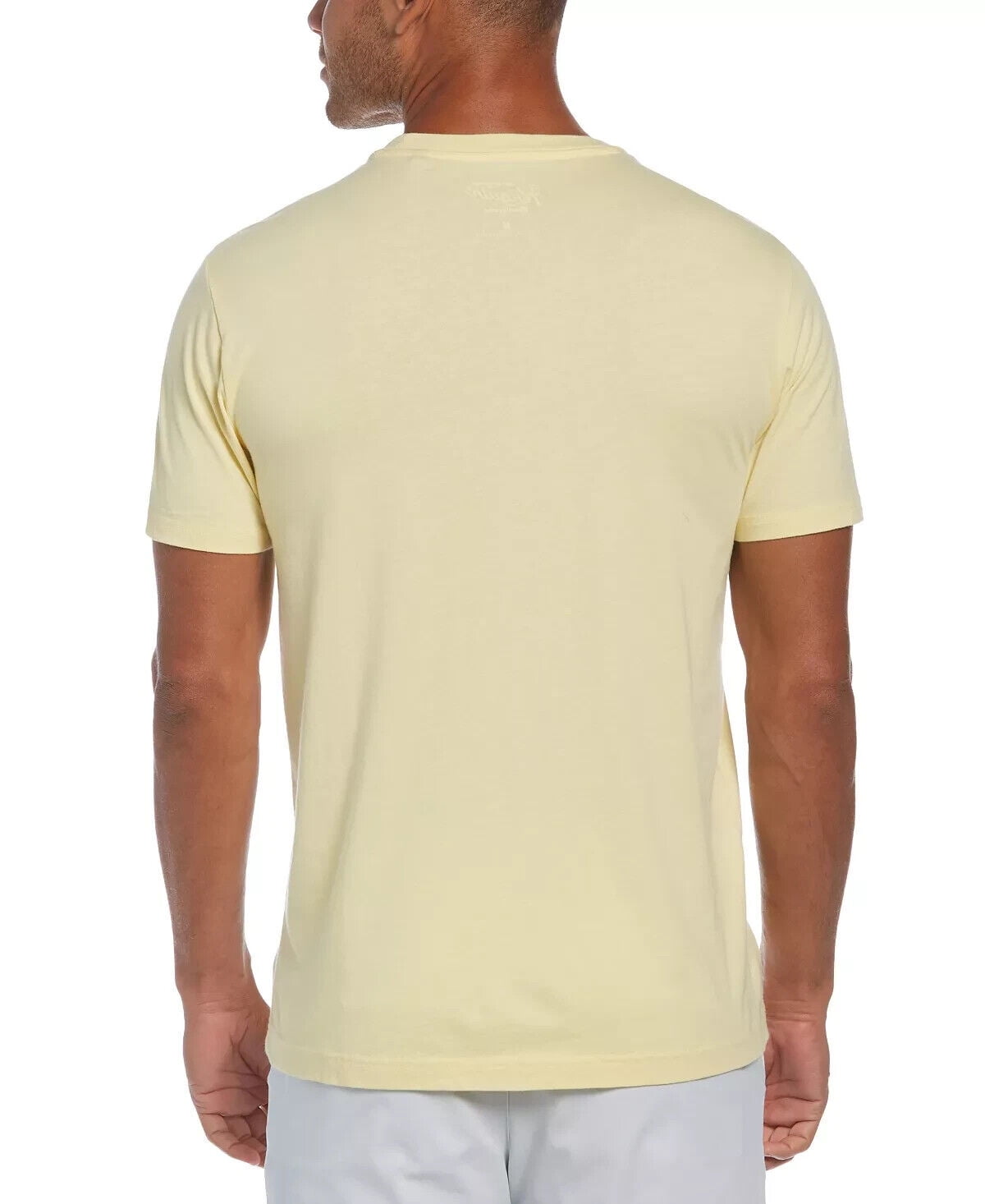 Camiseta masculina original Penguin OPG Graphic manga curta, amarelo banana, tamanho M