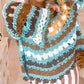 Pol - Hand knit Crochet Stripe Sweater