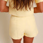 Astr - Eaton Tweed Mini Shorts