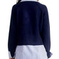 Elan - Stevie Layered Sweater/Striped Shirt Combo
