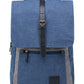 Mochila PX Masculina Lincoln Two Tons Canvas Azul Tamanho Regular