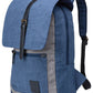 Mochila PX Masculina Lincoln Two Tons Canvas Azul Tamanho Regular