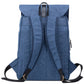 Mochila PX Masculina Lincoln Two Tons Canvas Azul Tamanho Regular
