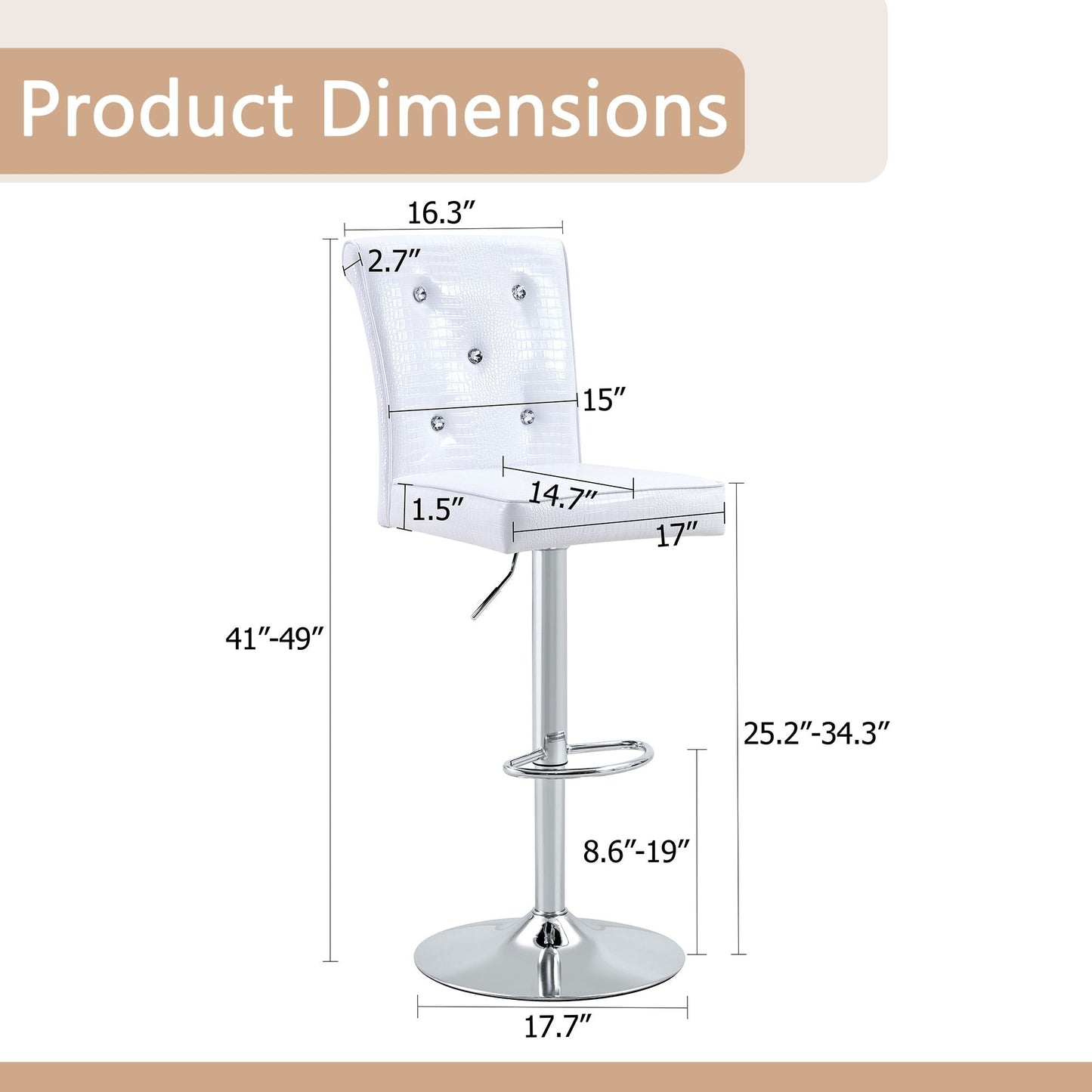 Lift Chairs For Dining Room Seating (Set of 2)
