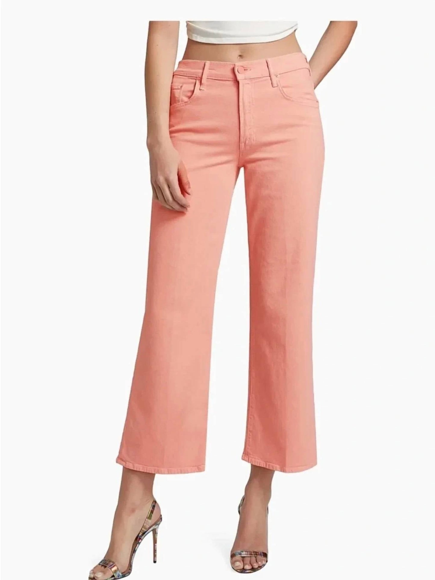 Mother - Mid Rise Maven Wide Leg Jeans