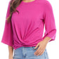 Karen Kane - Drape Front Top
