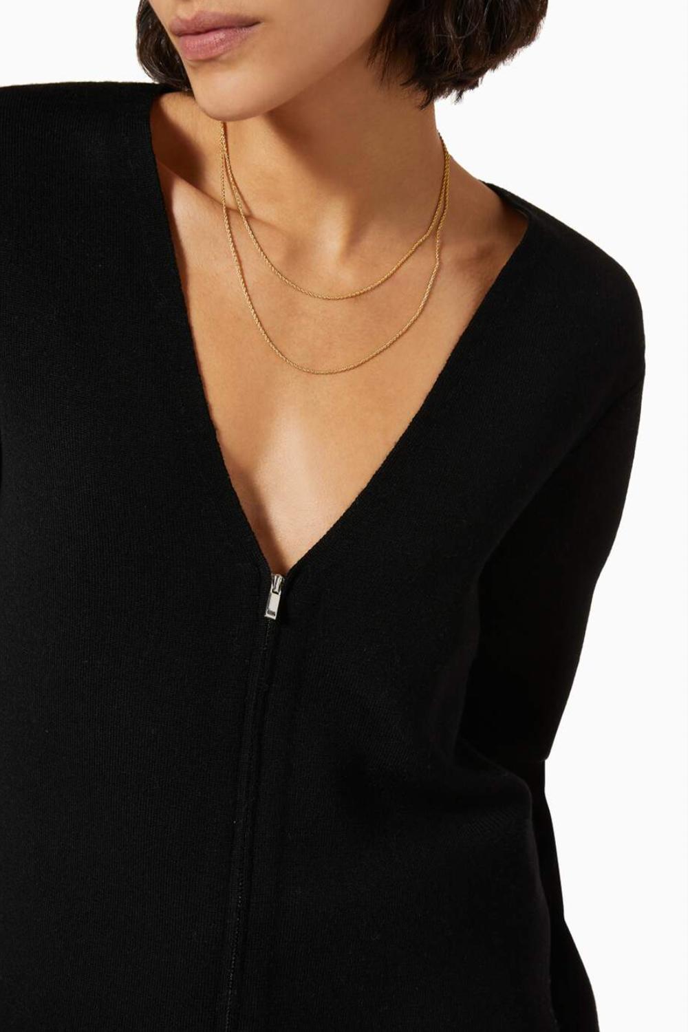 Crystal Haze - DOUBLE ROPE CHAIN NECKLACE