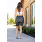 Julia Rose - Army Biker Shorts