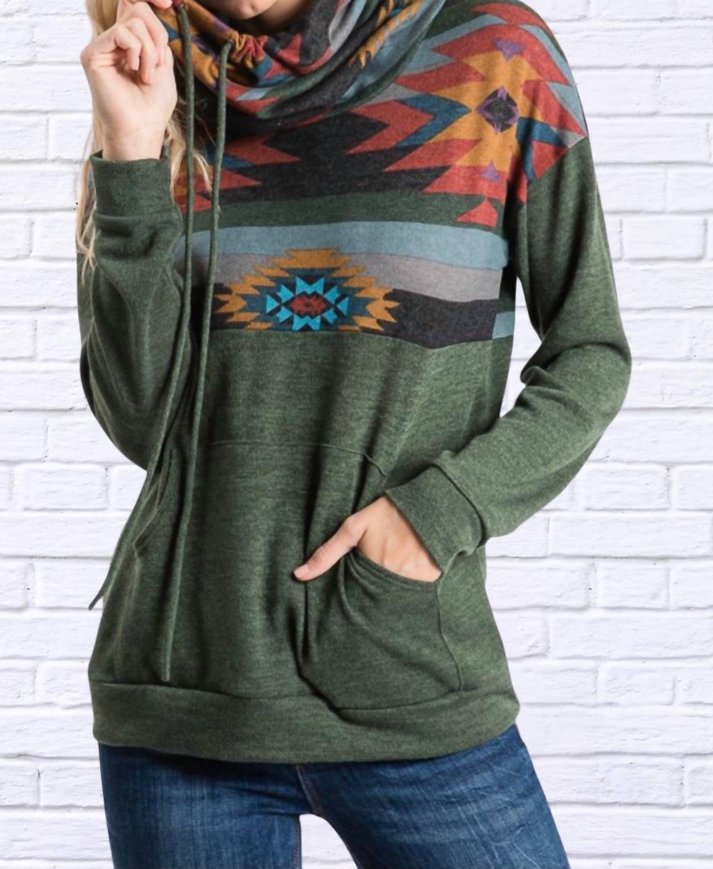 7Th Ray - Diva Usa Amanda Turtle Neck Top