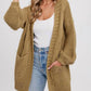Bluivy - Chunky Cable Knit Cardigan