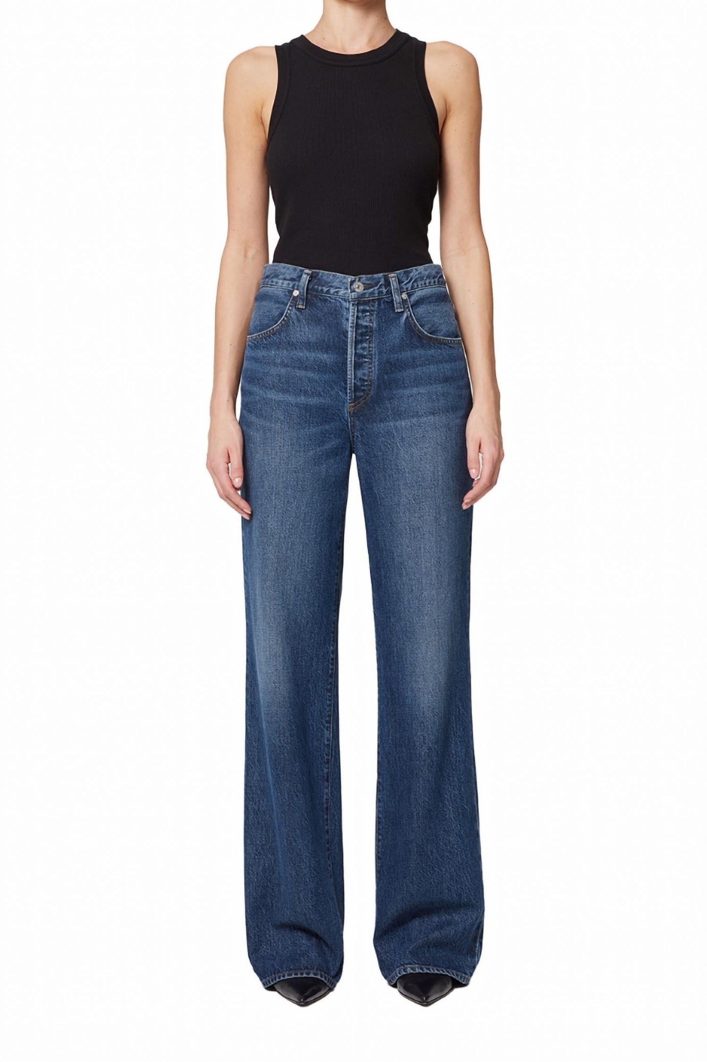 Citizens Of Humanity - High Rise Wide Jeans 30"