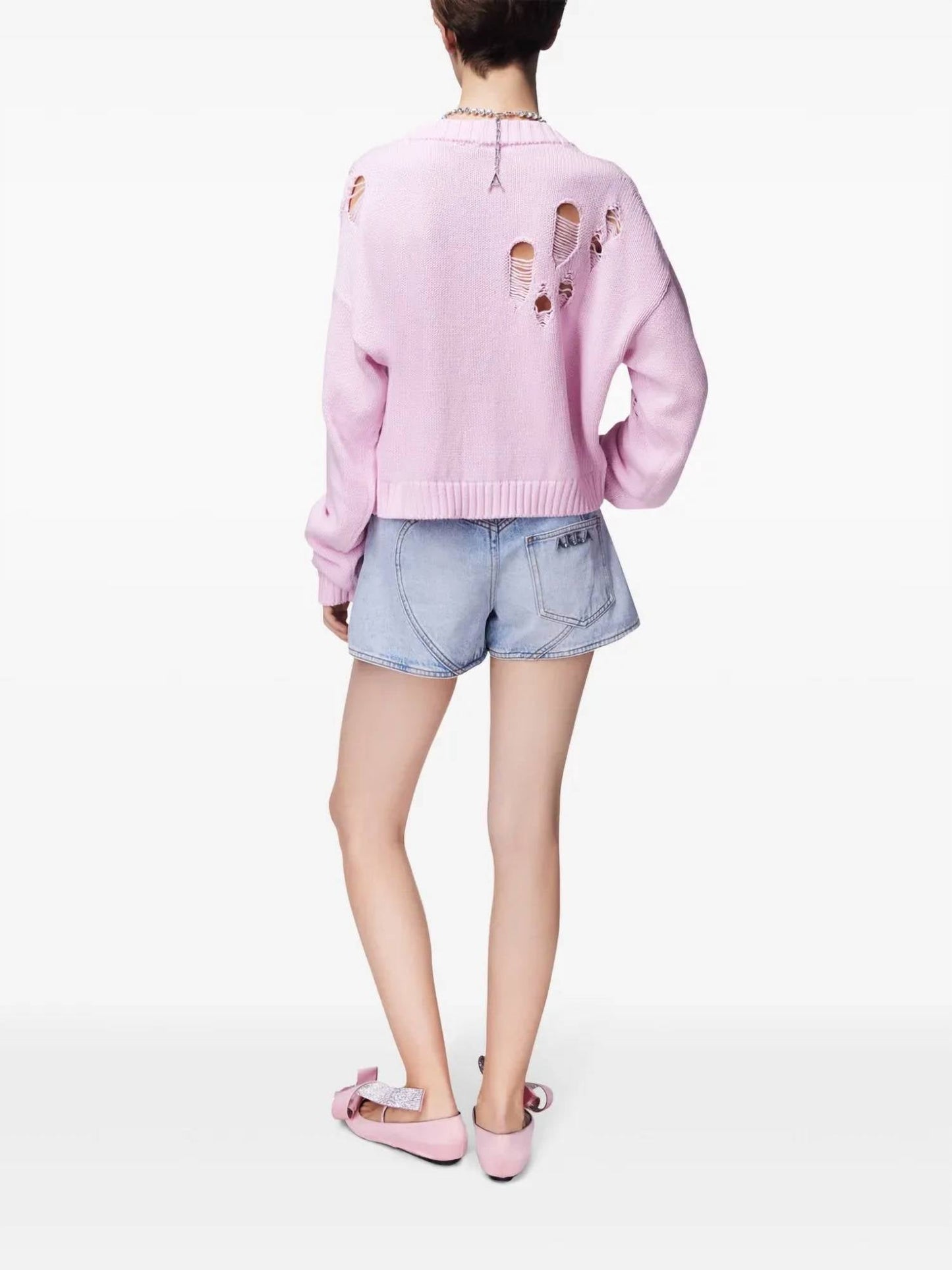 Area - Distressed Cardigan