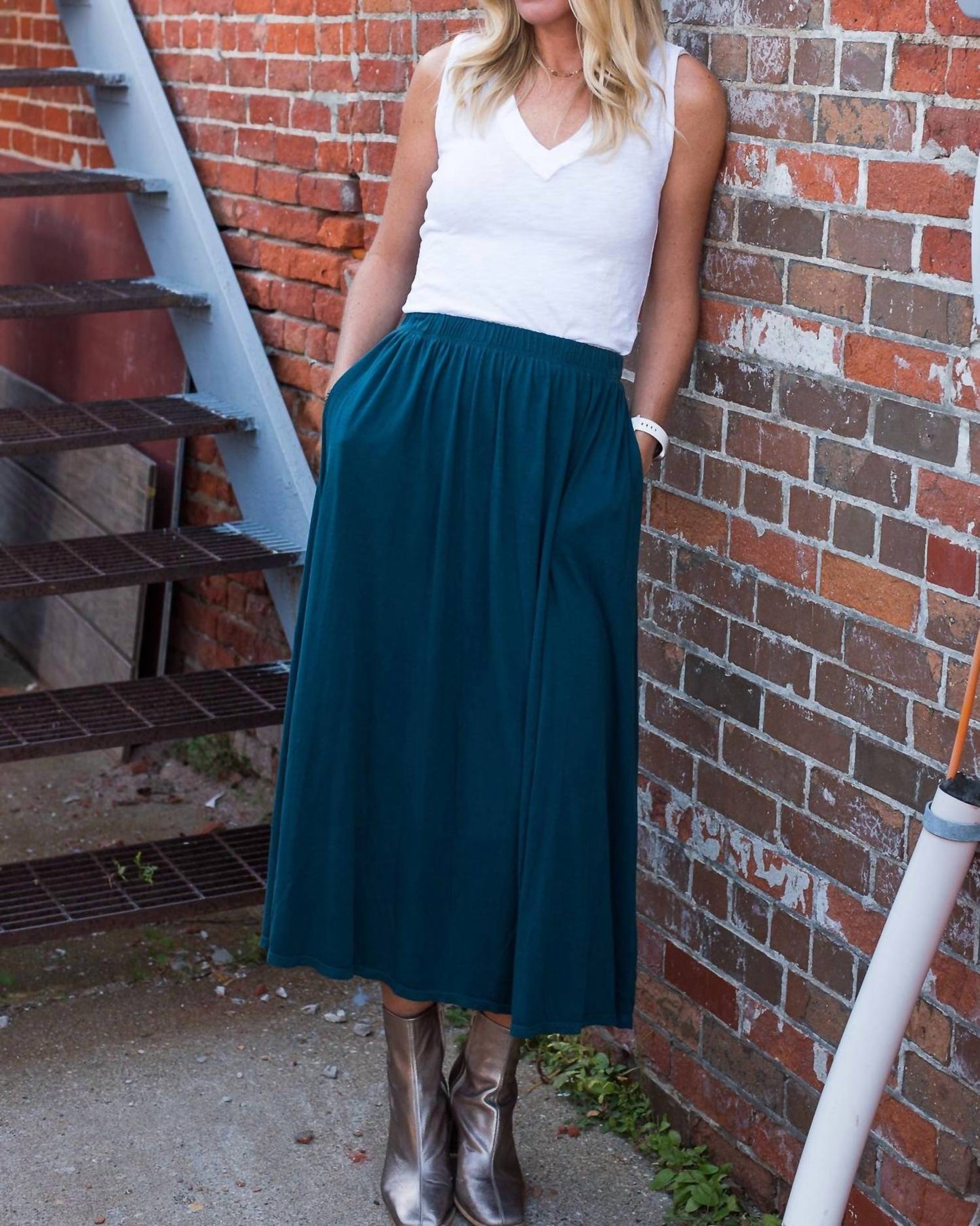 Project Social T - Mykonos Volume Skirt