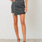 Baby Pink - Sharon Mini Denim Skirt