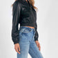 Elan - Cropped Bomber Jacket