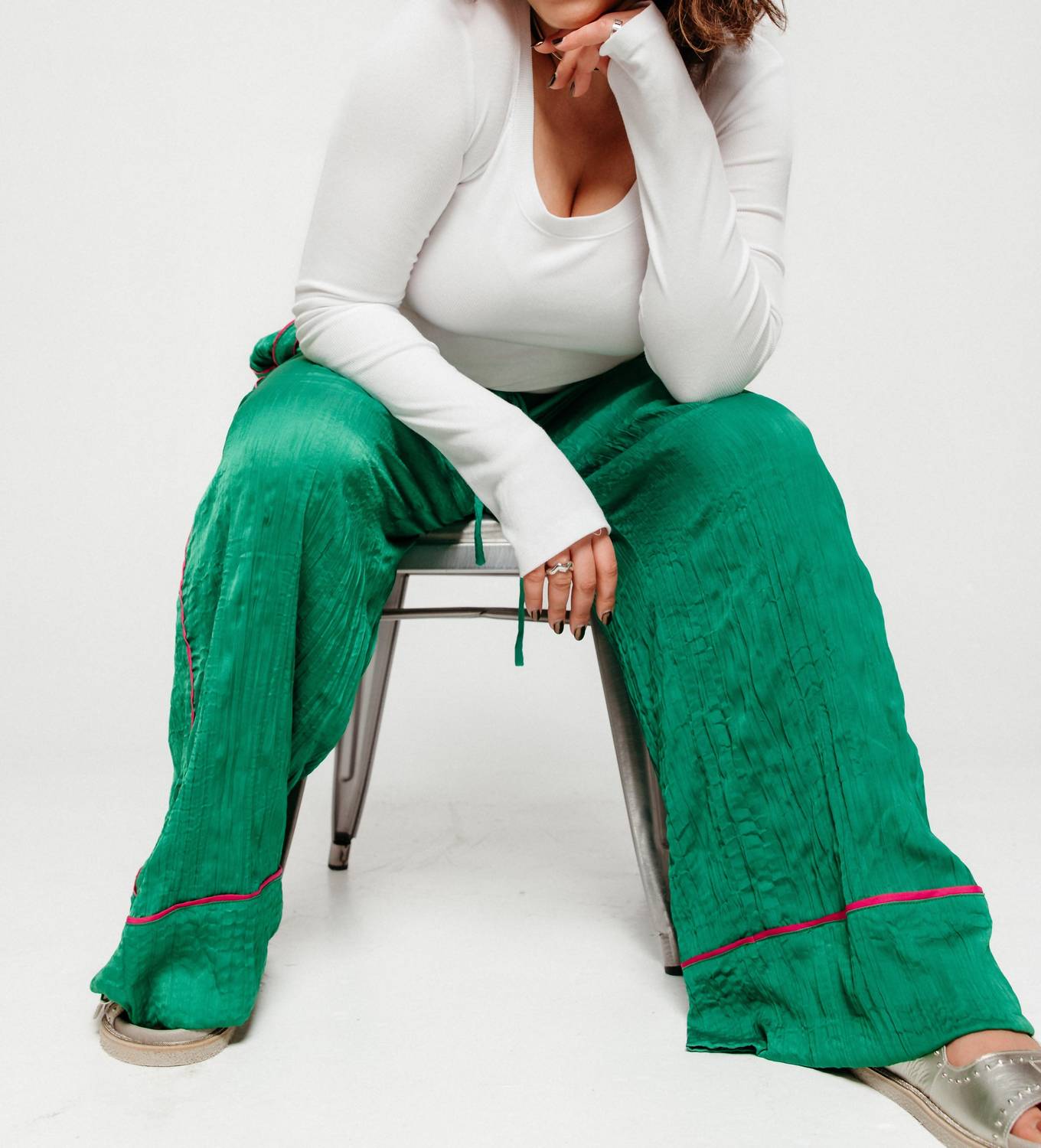 Free People - All Out Satin Pant