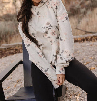 Ampersand Ave - University Floral Hoodie