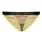 Titov - Women's Natasha Mesh Brief With Neon Trim