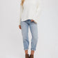 Bluivy - Callie Strappy Front Fuzzy Sweater
