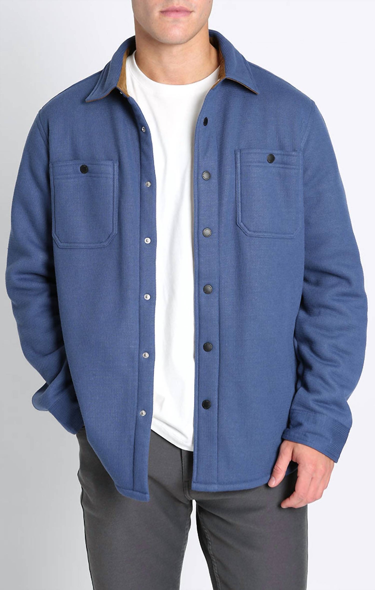 Jachs New York - Sherpa Bonded Waffle Snap Workshirt
