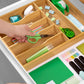 Basic Silverware Drawer Organizer, Natural