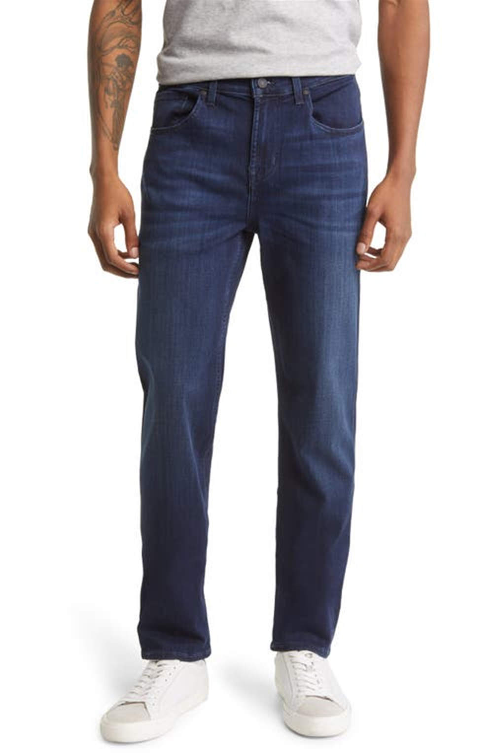 Calça jeans slim fit slimmy squiggle 7 For All Mankind em azul profundo, tamanho 33x32