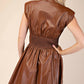 Glam - Ryder Chic Leather Dress