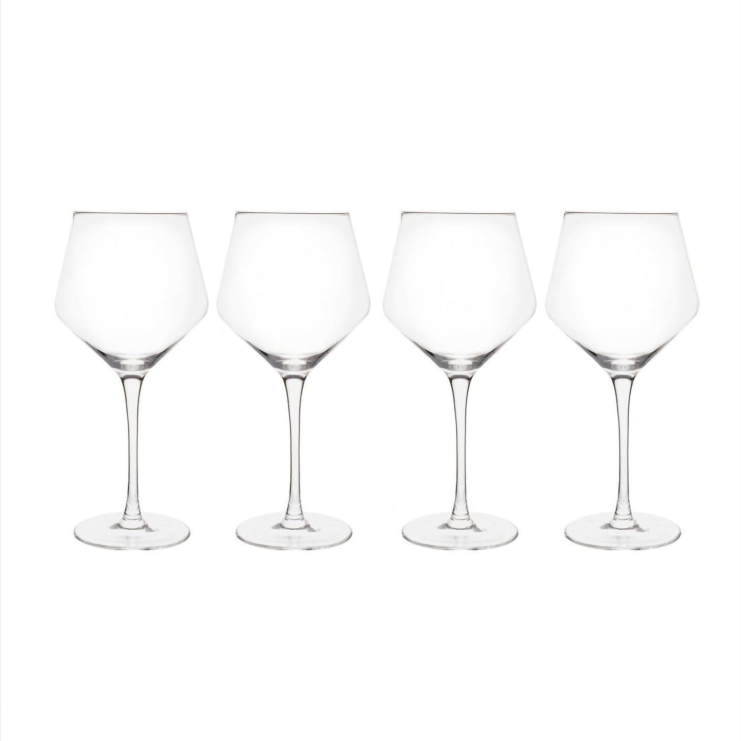 Creative Gifts International - Red Wine Glasses - Set of 4