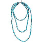 Jewelry Junkie - Women's Genuine Triple Strand Necklace