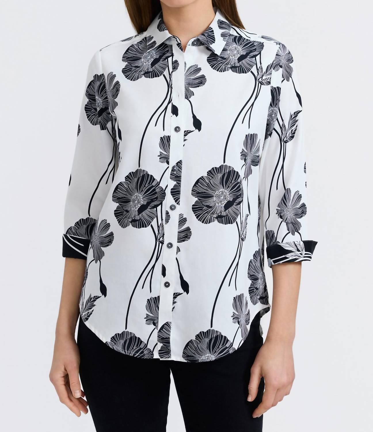 Foxcroft - Women's Margie Poppy Top