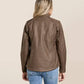 Ariat - Softshell Faux Leather Jacket