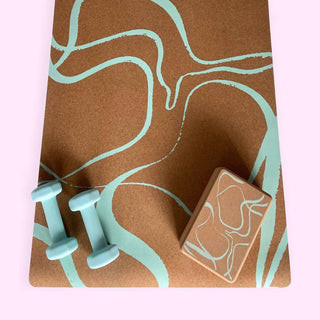 Moveco - Tapete de Fitness de Cortiça