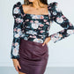 Buddylove - Dutchess Pleated Long Sleeve Top
