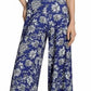 Alice + Olivia - Athena Floral Wide Leg Pants