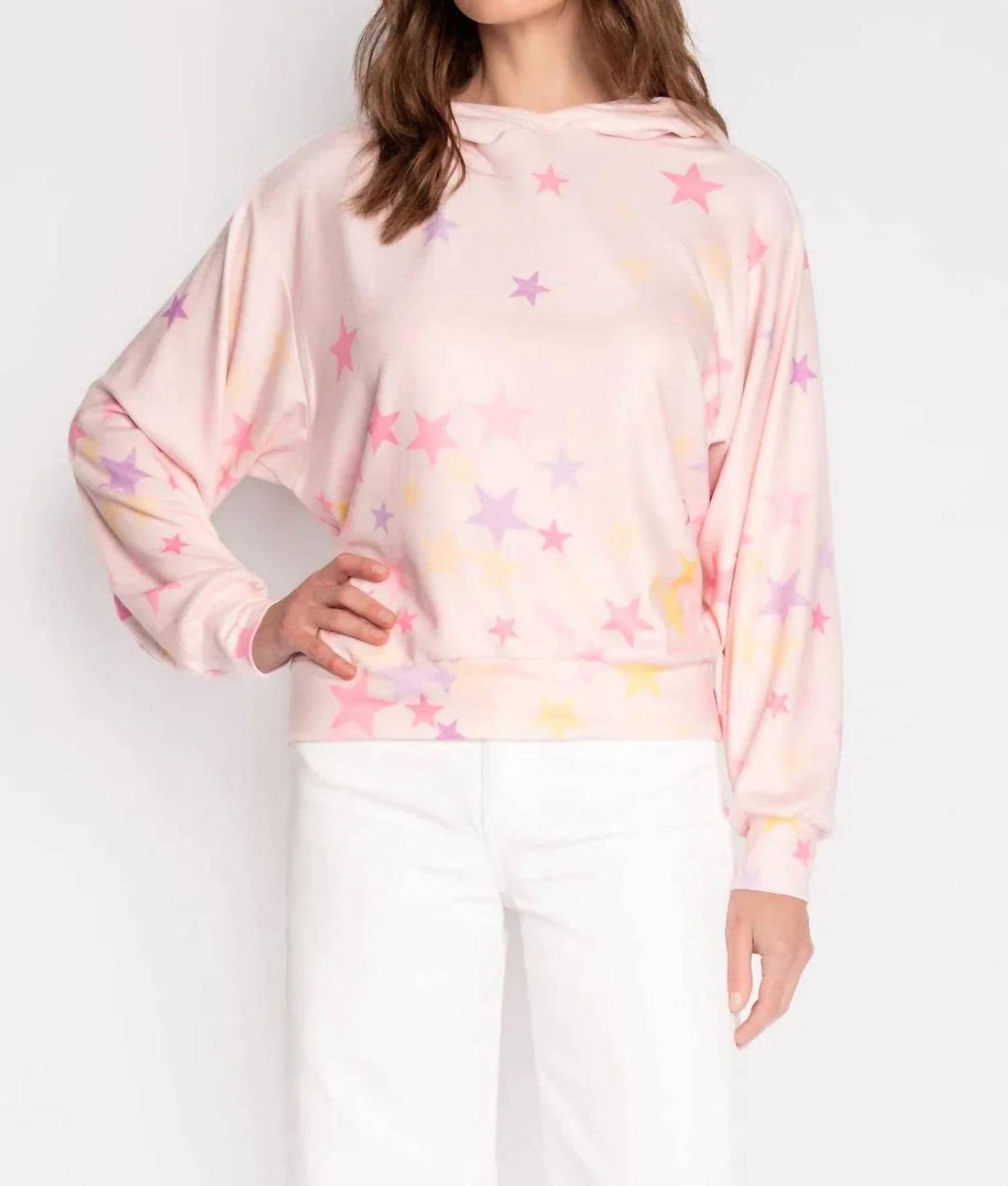 Pj Salvage - Peachy Party Star Hoodie