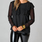 Buddylove - Prairie Ruffle Long Sleeve Top