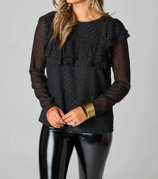 Buddylove - Blusa de manga comprida com babados Prairie