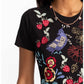 Johnny Was - ASYMMETRIC RUFFLE FLOUNCE SHORT SLEEVE DRESS CORA