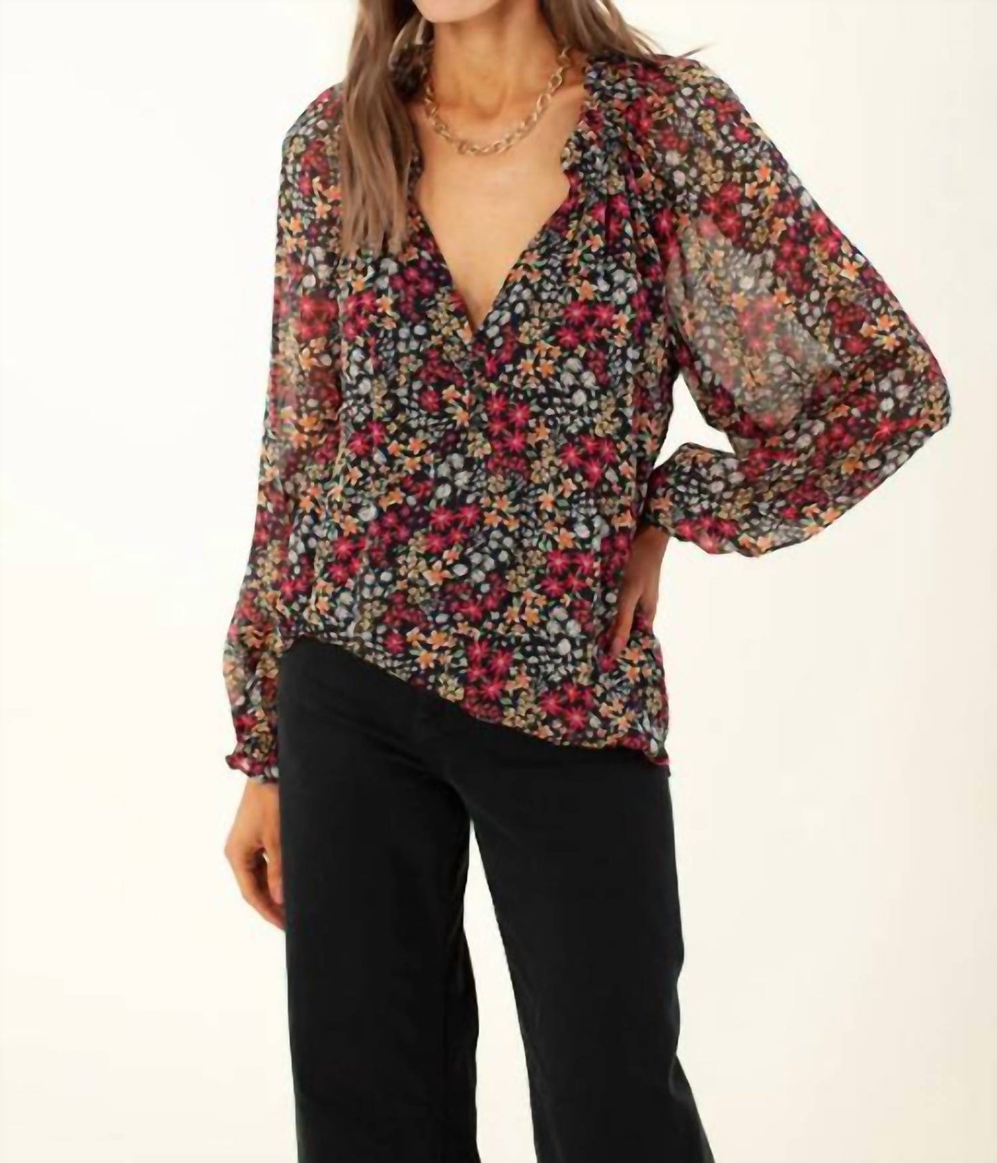 Hale Bob - Floral Melani Blouse