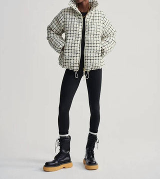 Varley - Jaqueta Puffer Xadrez Eugene