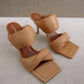 Alohas - Twist Strap Leather Mules