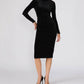 Steve Madden - Hailee Studded Velvet Dress