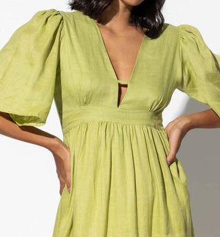 Lusana - Vestido de linho Brooklyn