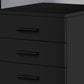 File Cabinet, Rolling Mobile, Storage Drawers, Printer Stand, Office, Work, Contemporary, Modern