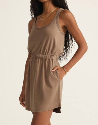 Z Supply - Vestido curto de malha Keegan Slub